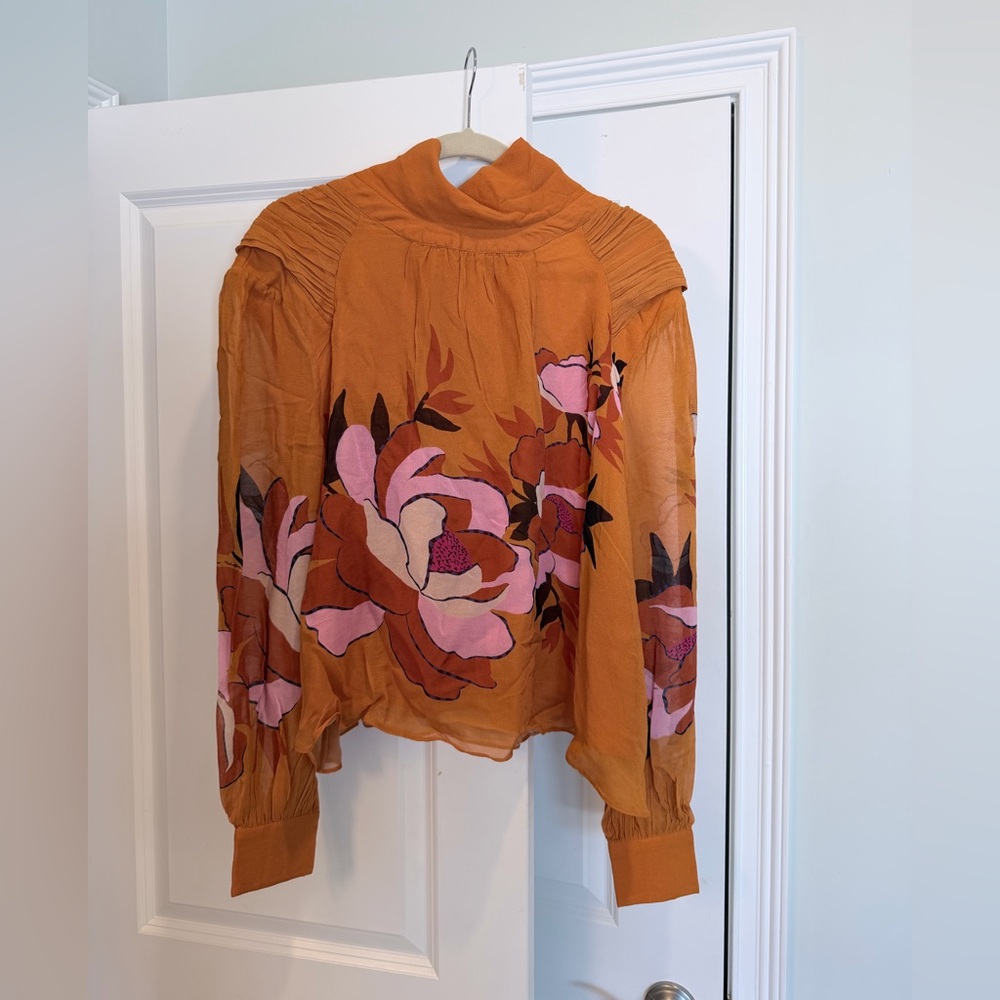 Farm Rio x Anthropologie Floral Women's Top